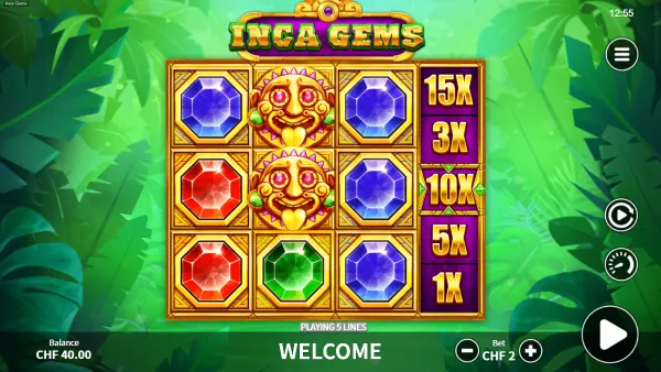 Inca Gems gameplay 1 - swiss4win.ch
