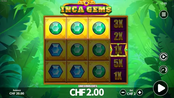 Inca Gems gameplay 2 - swiss4win.ch