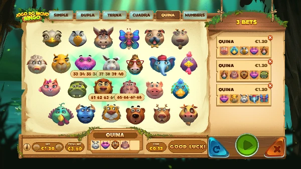 Gameplay 2 - Jogo do Bicho Bingo, Sykwind