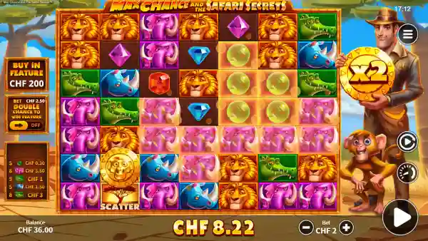Max Chance and the Safari Secrets gameplay 2 - swiss4win.ch