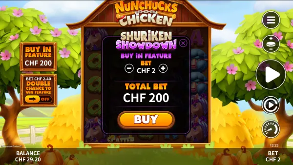 Nunchucks Chicken gameplay 3 - swiss4win.ch