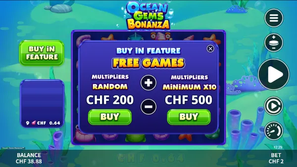 Ocean Gems Bonanza gameplay 3 - swiss4win.ch