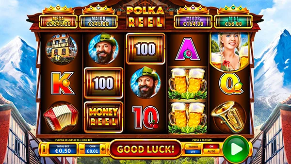 Polka Reel - Jackpot Reel - swiss4win.ch