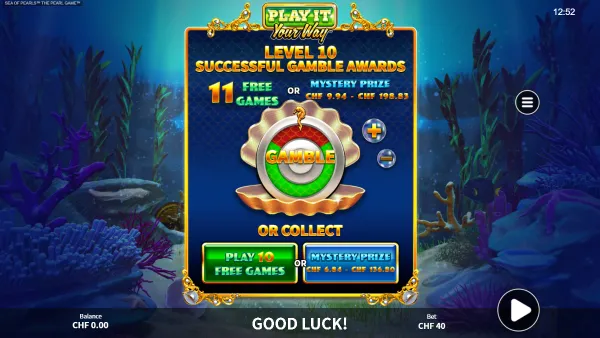 Sea of Pearls: The Pearl Game gameplay 3 - swiss4win.ch