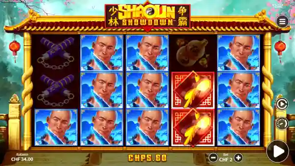 Shaolin Showdown gameplay 2 - swiss4win.ch