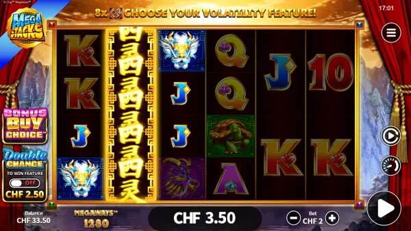 Si Ling Megaways gameplay 2 - swiss4win.ch