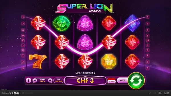 Super Lion gameplay 2 - swiss4win.ch