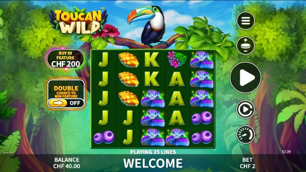 Toucan Wild gameplay 1 - swiss4win.ch