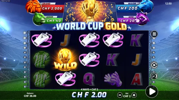 World Cup Gold gameplay 2 - swiss4win.ch