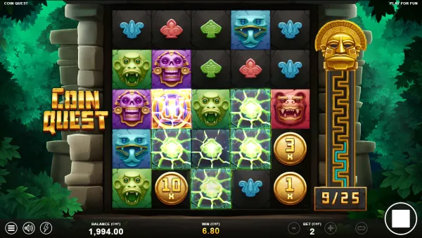 Coin Quest gameplay 2 - swiss4win.ch