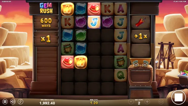 Gem Rush gameplay 2 - swiss4win.ch