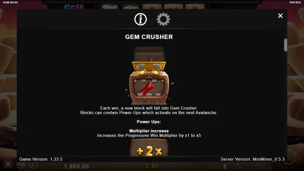Gem Rush gameplay 3 - swiss4win.ch