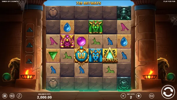 Sands of Eternity gameplay 1 - swiss4win.ch