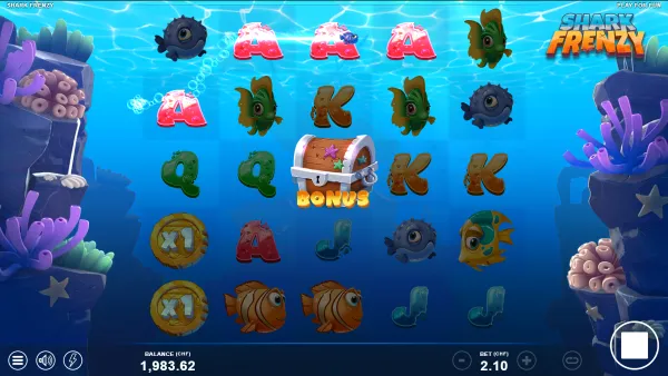 Shark Frenzy gameplay 2 - swiss4win.ch