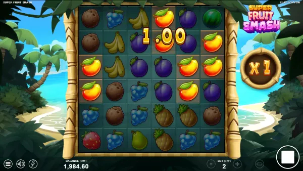 Super Fruit Smash gameplay 1 - swiss4win.ch