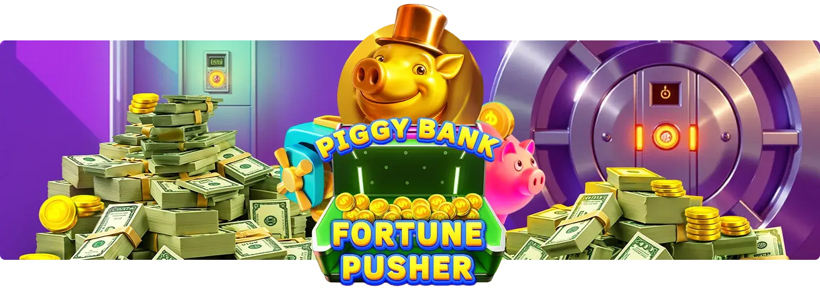 Piggy Bank Fortune Pusher