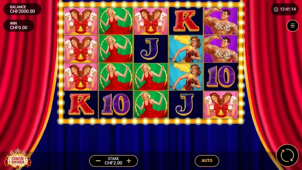 Circus Riches gameplay 1 - swiss4win.ch