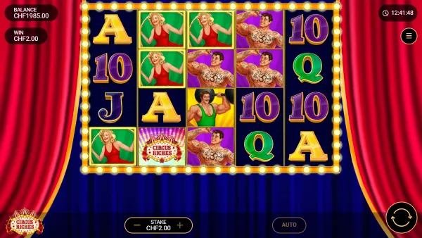 Circus Riches gameplay 2 - swiss4win.ch
