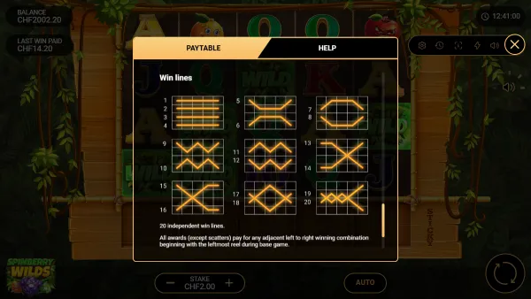 Spinberry Wilds gameplay 3 - swiss4win.ch
