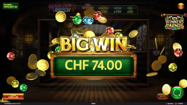 The Winners Arms gameplay 3 - swiss4win.ch