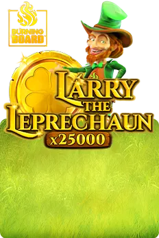 Larry The Leprechaun Burning Board