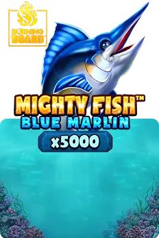 Mighty Fish: Blue Marlin Burning Board