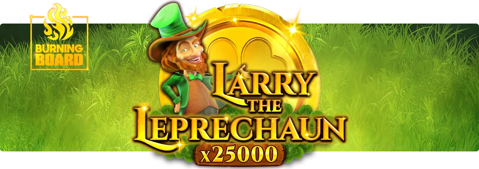 Larry The Leprechaun Burning Board