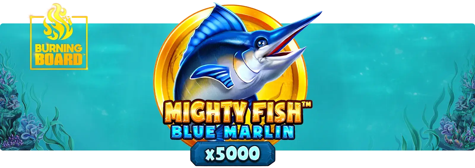 Mighty Fish: Blue Marlin Burning Board