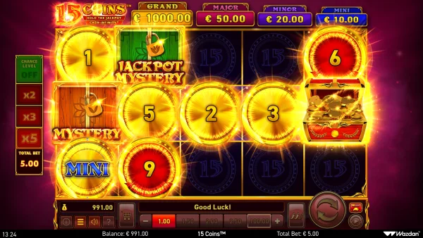 15 Coins - swiss4win.ch